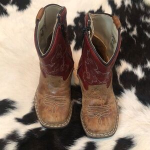 Old West toddler Cowboy boots size 4
